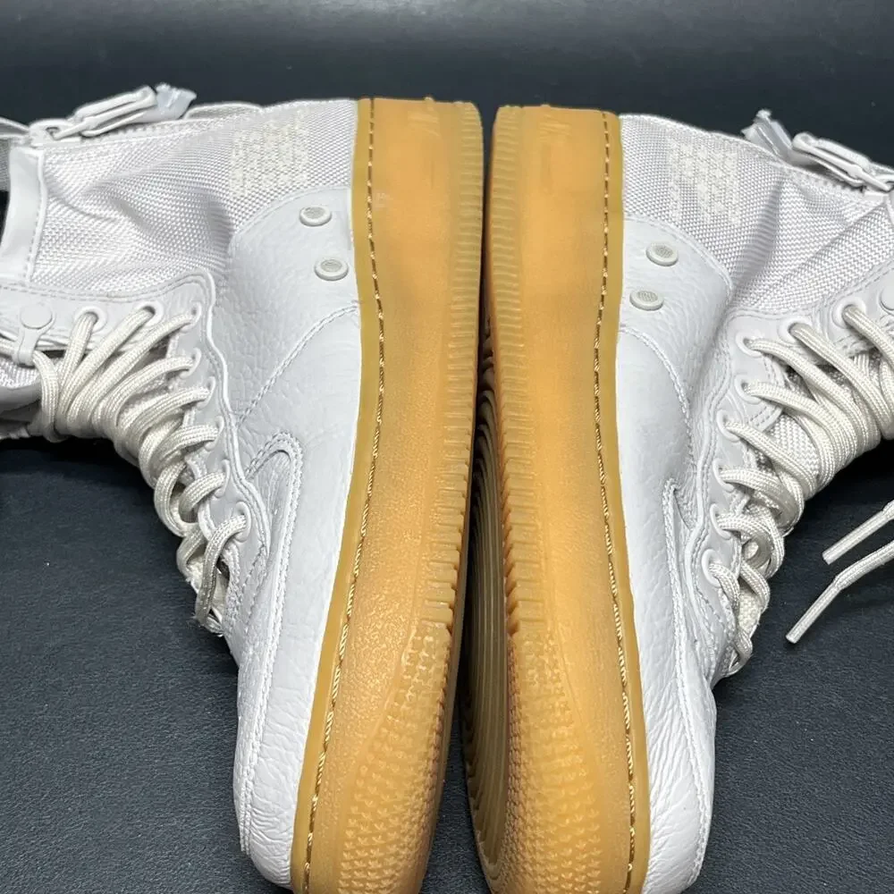 Nike SF Air Force 1 Mid “Vast Grey” Gum Sole Sneakers Women’s Size 9 AA3966-005